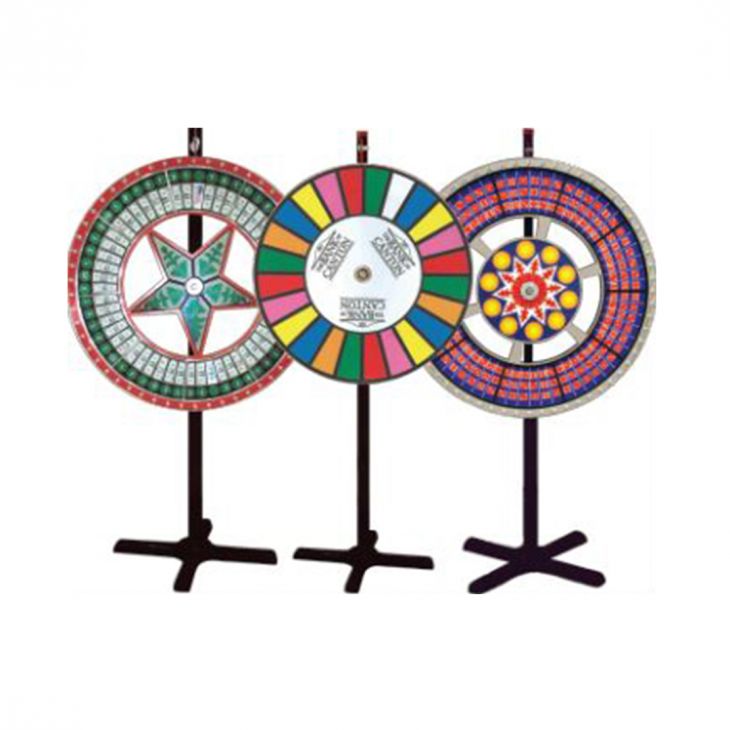 42" Deluxe Wheel with Floor Pole main image